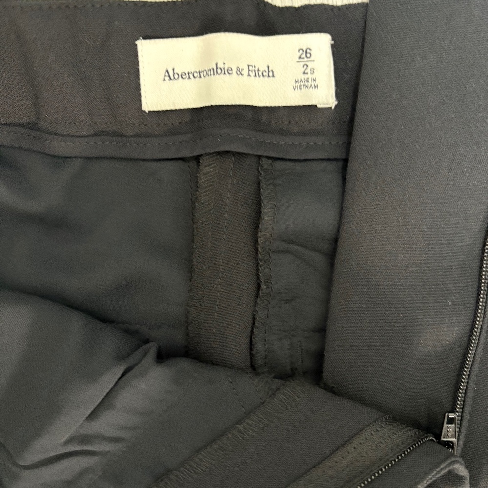 Abercrombie and Fitch Black Dress Pant